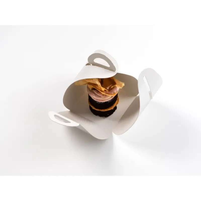 Professional Cardboard Mini Cake box - 7 x 7 x 7 cm