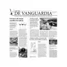 Professional Waxed Paper Newspaper "Cocina de Vanguardia" - 29 x 30 cm