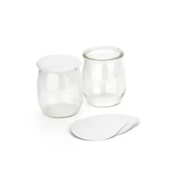 Professional Aluminium YogurtSilver thermo-sealable cover XS - Ø 6.2 cm