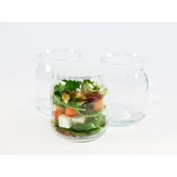 Professional Glass Jumbo yogurt glass pot360 ml - Ø 8 x 10 cm360 ml
