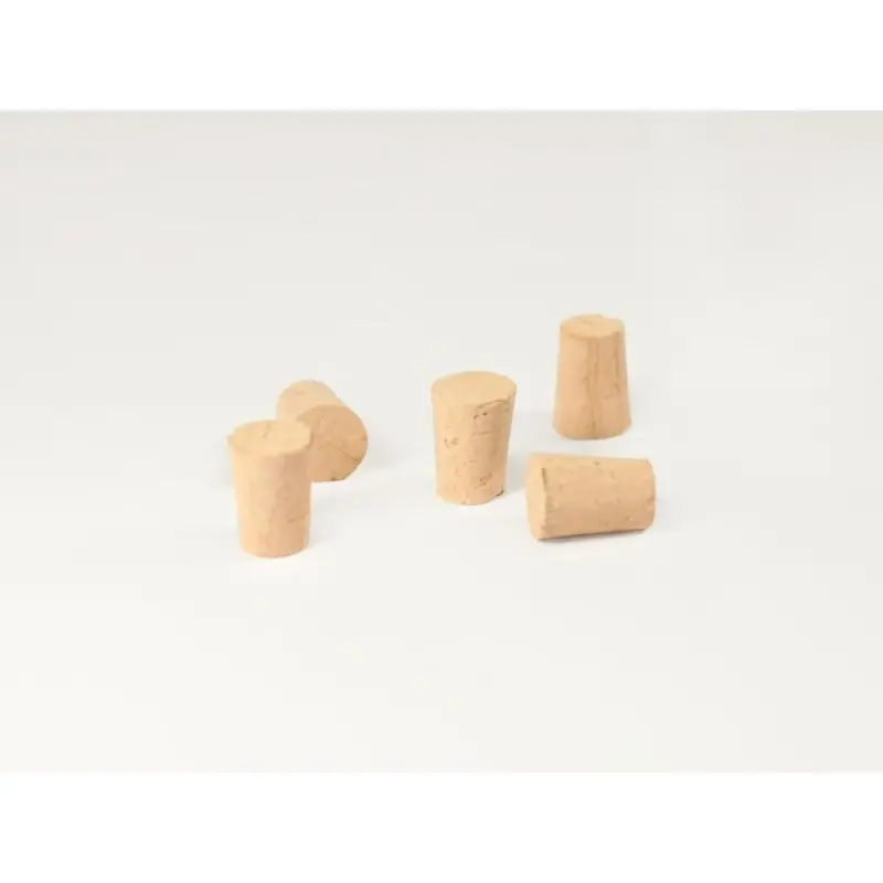 Professional Cork Corks for test tubes(tubes of Ø1.6 cm) - superior: Ø 1.5 inferior: Ø 1 alt: 2 cm Professional Cork Corks for test tubes(tubes of Ø1.6 cm) - superior: Ø 1.5 inferior: Ø 1 alt: 2 cm