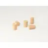 Professional Cork Corks for test tubes(tubes of Ø1.6 cm) - superior: Ø 1.5 inferior: Ø 1 alt: 2 cm