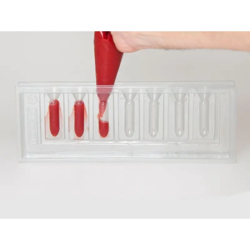 Professional Polyethylene Lipstick Mould 3D - 30 x 11 x 3 cm