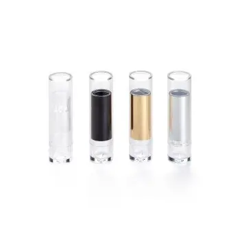 Professional Plastic Clear Lipstick Tube - int. Ø 1.3 x 4 cm ext Ø 2 x 7 cm