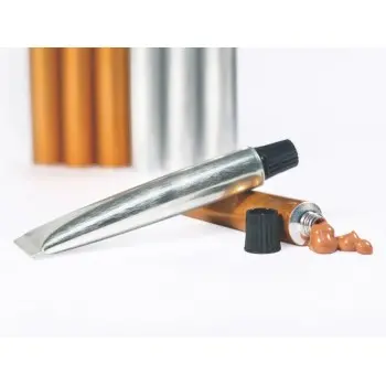 Professional Aluminium Tubes 30 ml white - Ø 2 x 12.5 cm