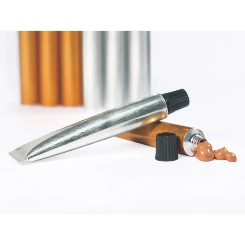 Professional Aluminium Tubes 30 ml white - Ø 2 x 12.5 cm