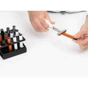 Professional Aluminium Tubes 15 ml copper - Ø 1.5 x 10 cm