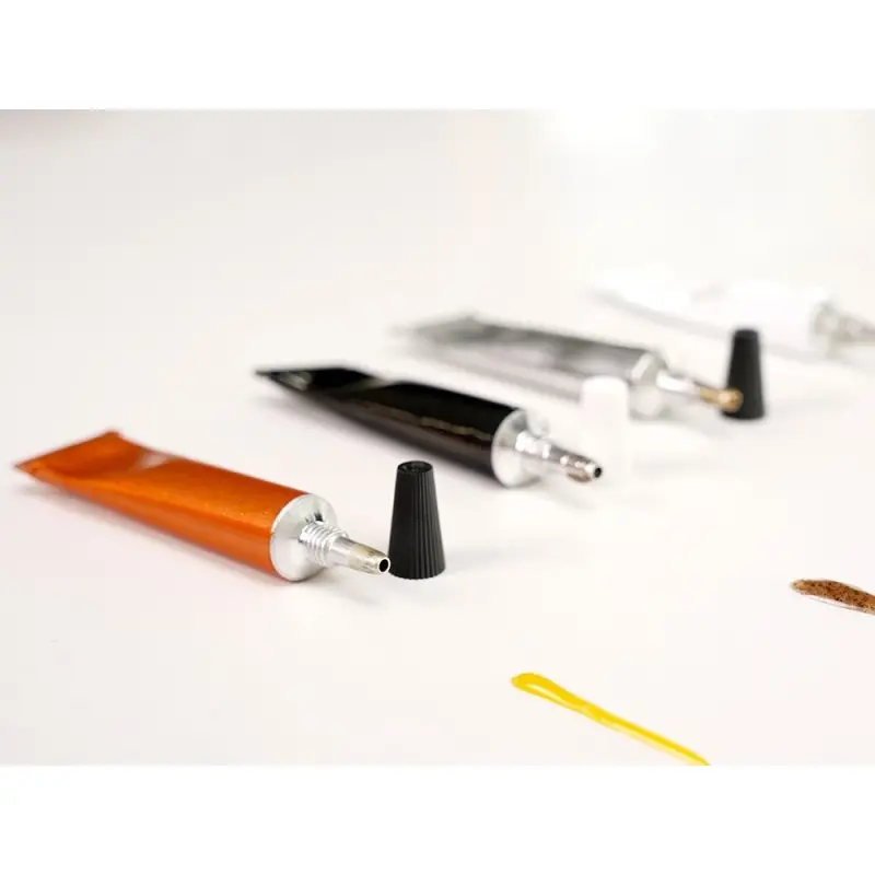 Professional Aluminium Tubes 15 ml white - Ø 1.5 x 10 cm Professional Aluminium Tubes 15 ml white - Ø 1.5 x 10 cm