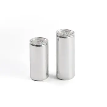 Professional Aluminium Aluminium cans with lids250 ml - Ø 5.5 x 1.5 cm