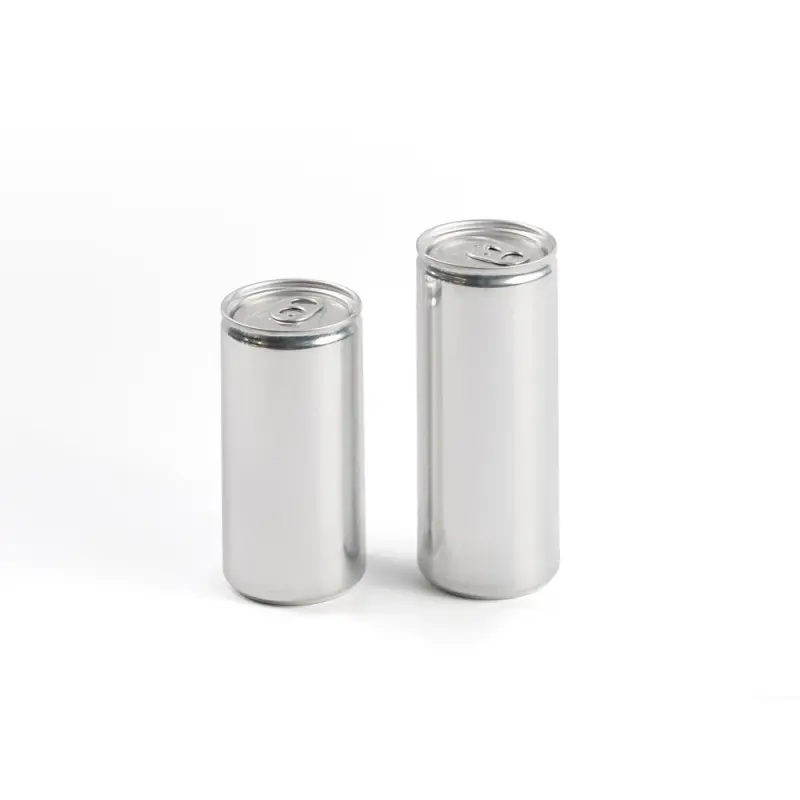 Professional Aluminium Aluminium cans with lids200 ml - Ø 5.5 x 11 cm