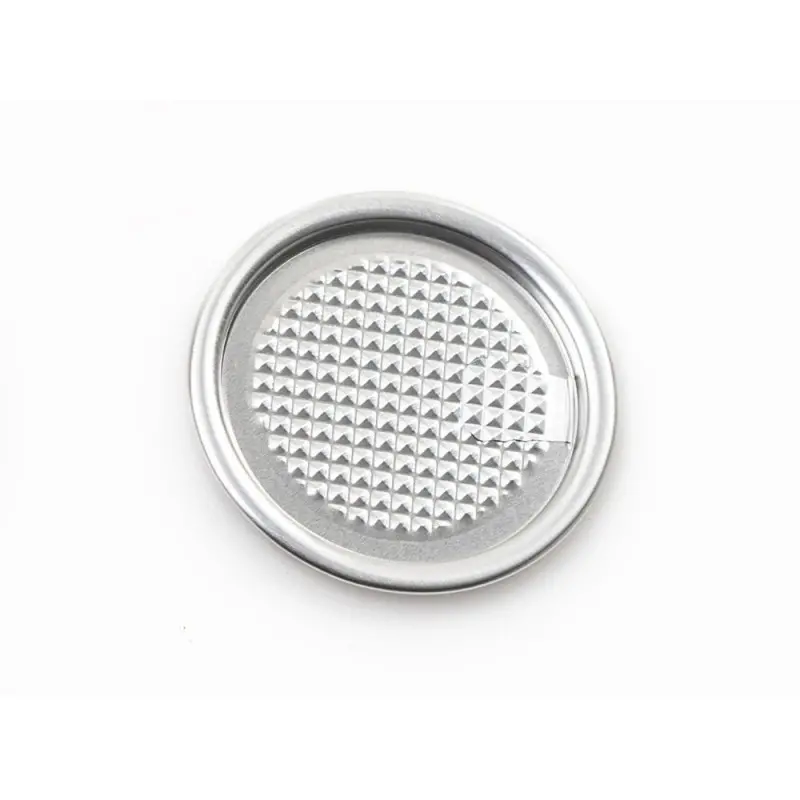 Professional Aluminium Lids for PET Food Can 100 pcs. - Ø 6 x 0.3 cm