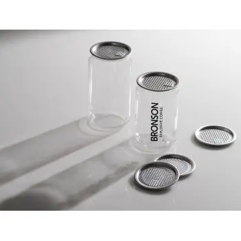 Professional Aluminium Lids for PET Food Can 100 pcs. - Ø 6 x 0.3 cm