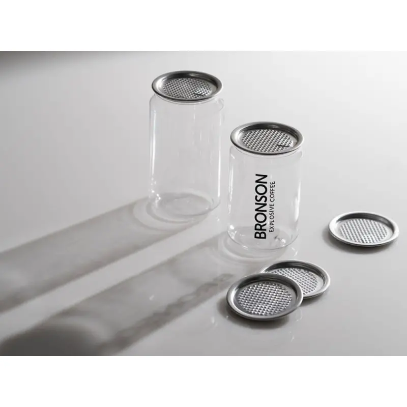Professional Aluminium Lids for PET Food Can 100 pcs. - Ø 6 x 0.3 cm