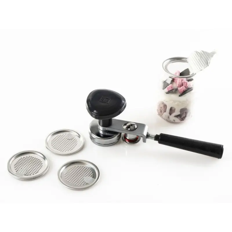 Professional Stainless Steel Cierra latas PET manual Peel Off - Ø 5 x 21 cm Professional Stainless Steel Cierra latas PET manual Peel Off - Ø 5 x 21 cm