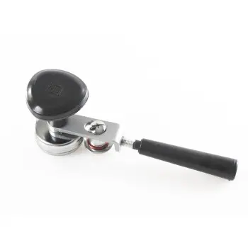 Professional Stainless Steel Cierra latas PET manual Peel Off - Ø 5 x 21 cm