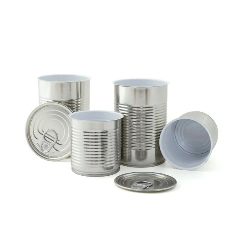Professional Tin Mini tin can with lid - Ø 7 x 7 cm250 ml