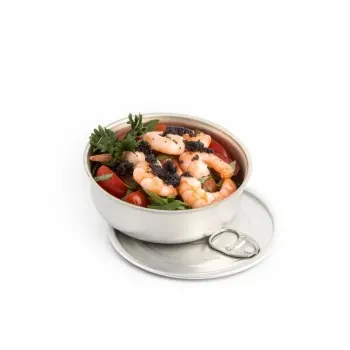 Professional Aluminium Bowl Can - Ø 11 x 3.5 cm 150 ml