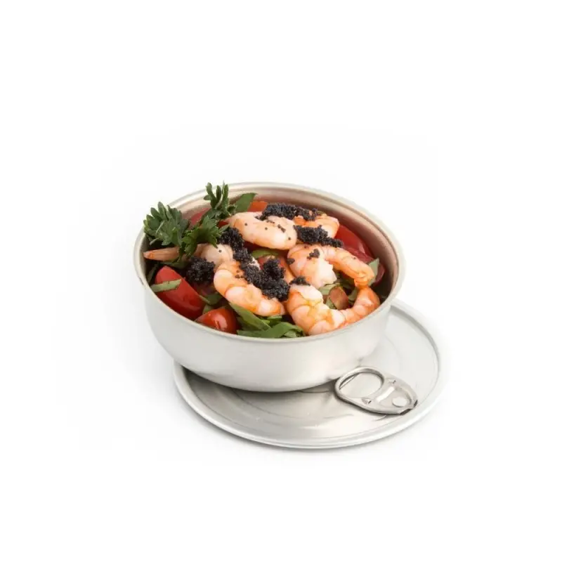 Professional Aluminium Bowl Can - Ø 11 x 3.5 cm 150 ml