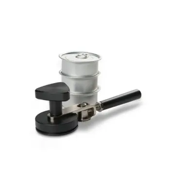 Professional Aluminium Round Aluminium Cans with lid - Ø 8 x 3.5 cm 100 ml