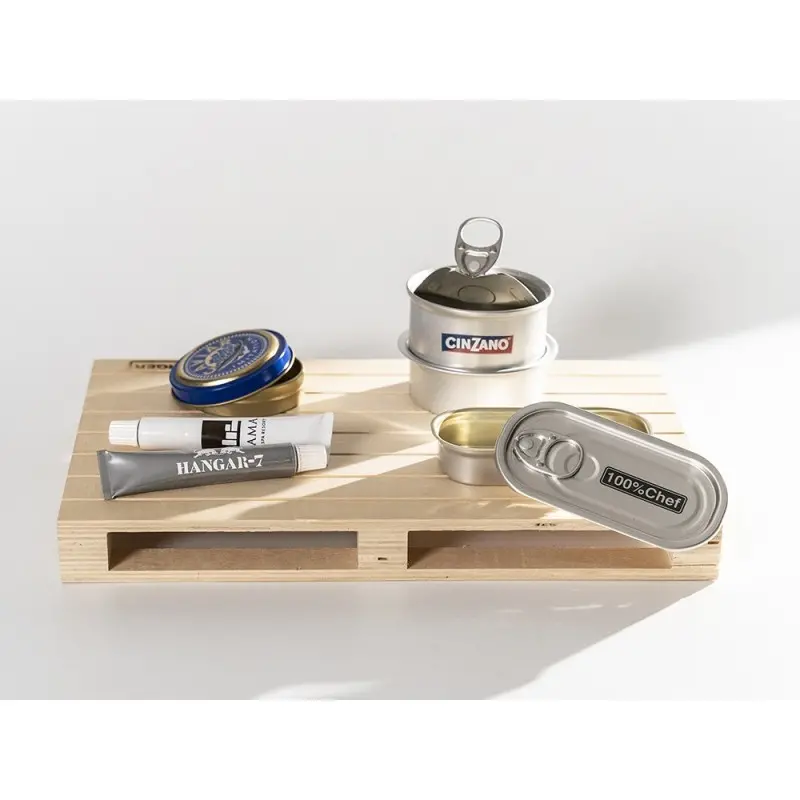 Professional Aluminium Round Aluminium Cans with lid - Ø 8 x 3.5 cm 100 ml Professional Aluminium Round Aluminium Cans with lid - Ø 8 x 3.5 cm 100 ml