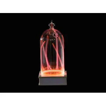 Professional Borosilicate Tesla Cloche Ne - Ø 12 x 25 cm