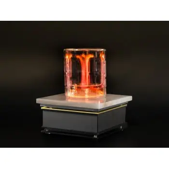 Professional Plastic Wireless Tesla Base Black (Battery) - 13 x 13 cm