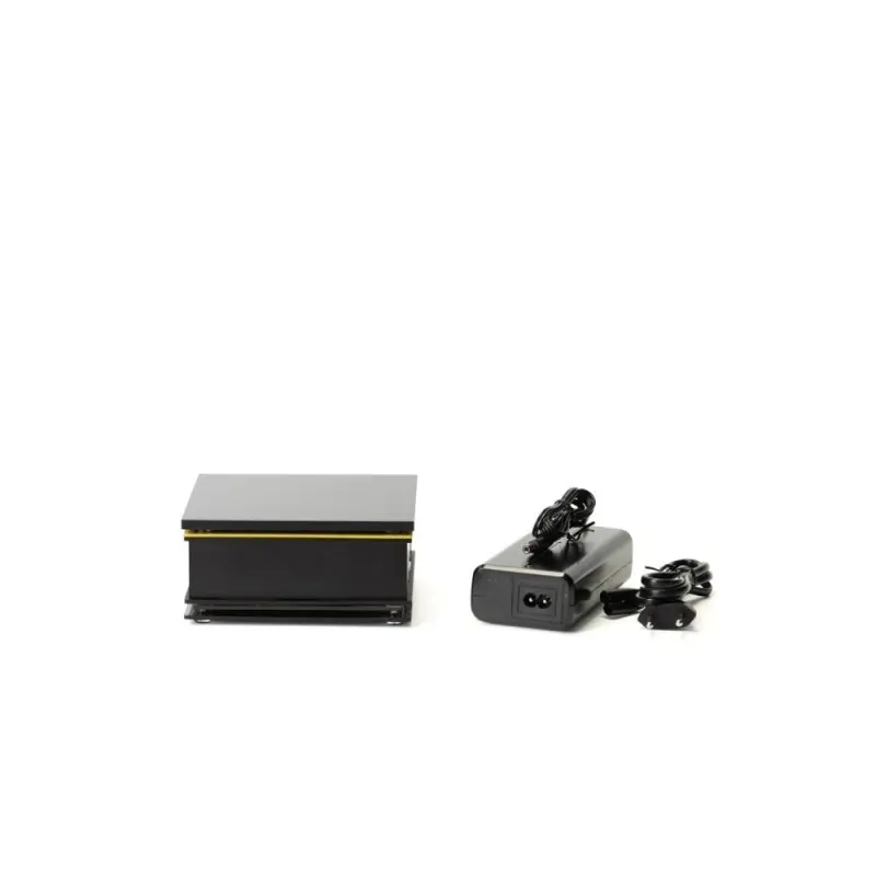 Professional Plastic Wireless Tesla Base Black (Battery) - 13 x 13 cm Professional Plastic Wireless Tesla Base Black (Battery) - 13 x 13 cm