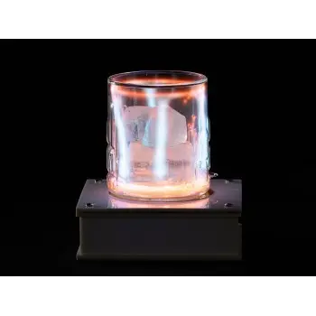 Professional Plastic Portable Tesla Station - 13 x 13 cm