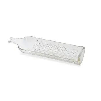 Professional Glass Anisette Bottle Plate - 30 x 8 x 4 cm 300 ml