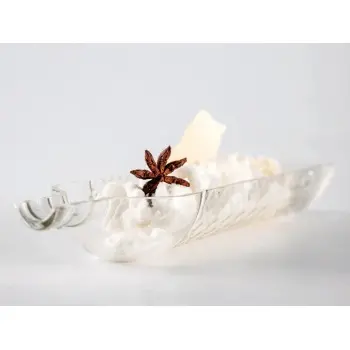 Professional Glass Anisette Bottle Plate - 30 x 8 x 4 cm 300 ml