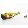 Professional Glass Champagne Plate - 30 x 8 x 4 cm250 ml