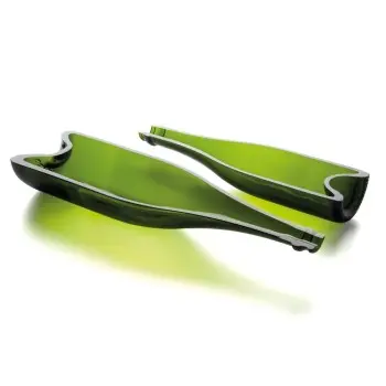 Professional Glass Champagne Plate - 30 x 8 x 4 cm250 ml