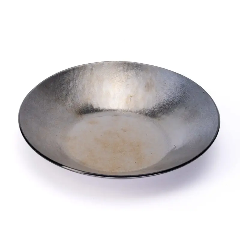 Professional Glass Azteca Plate Ø22 Gold leaf - Ø22 x 2.5 cm Professional Glass Azteca Plate Ø22 Gold leaf - Ø22 x 2.5 cm