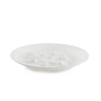 Professional Glass White Boiling XL Plate - Ø 26 x 2 cm