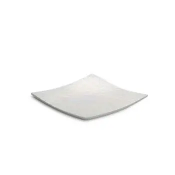 Professional Glass Pearl Plate - 14 x 14 cm