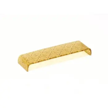 Professional Glass Low Rectangular Glass Snack Holder - 21 x 6 x 2.8cm