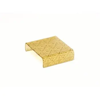 Professional Glass Low Square Glass Snack Holder - 12 x 10.5 x 3