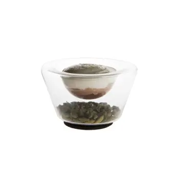 Professional Borosilicate R-Fill Bowl - 14 x 14 x 8 cm