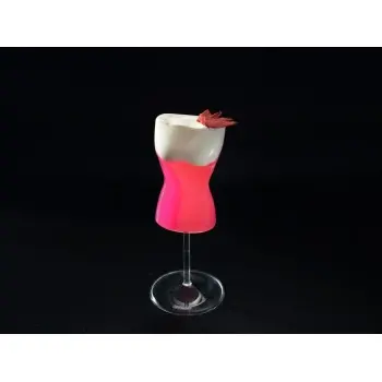 Professional Borosilicate Mannequin Glass - 19.8 x 8 cm 220 ml