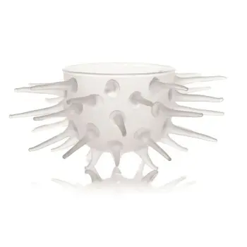 Professional Borosilicate Giant Sea Urchin Snow - 18 x 18 x 8 cm300 ml