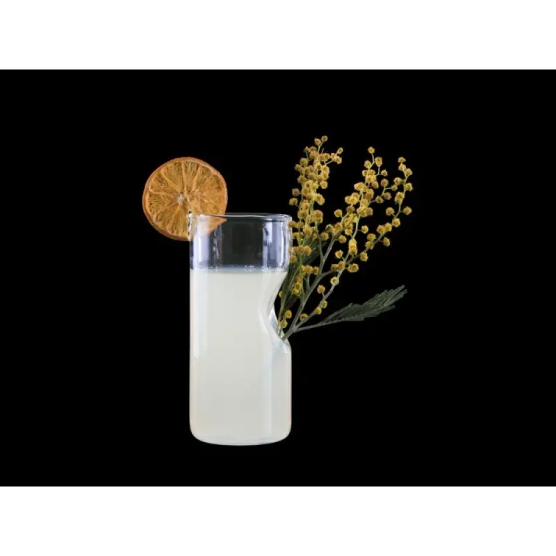 Professional Borosilicate Skewer Glass - 6 x 6 x 13 cm250 ml