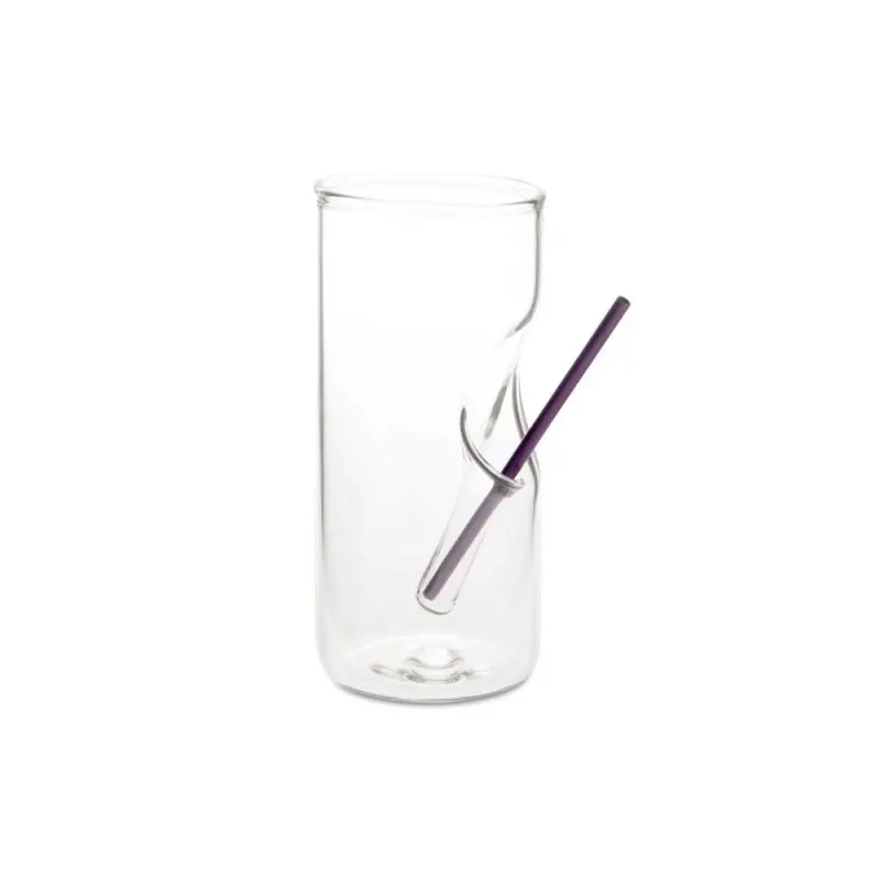 Professional Borosilicate Skewer Glass - 6 x 6 x 13 cm250 ml