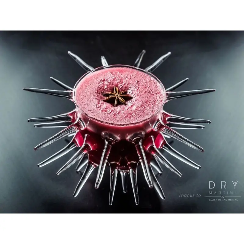 Professional Borosilicate Giant Sea Urchin - 22 x 21 x 9 cm300 ml Professional Borosilicate Giant Sea Urchin - 22 x 21 x 9 cm300 ml