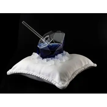 Professional Borosilicate Diamond Glass 2 Pcs - 10 x 11.5 x 11.5 cm 250 ml