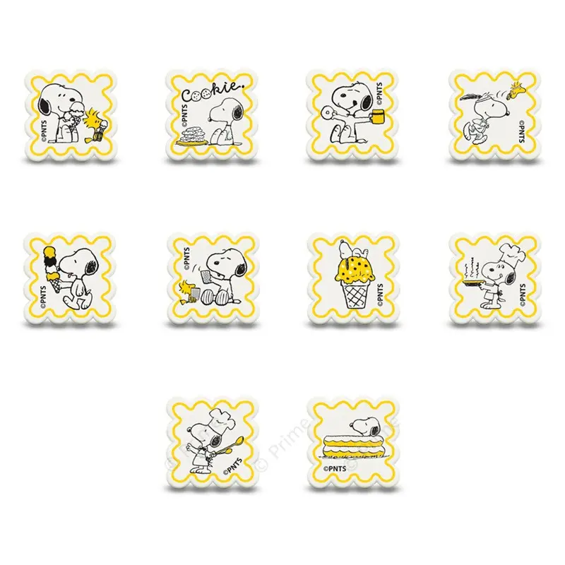 Prime Premium Assorted Galette des Rois Feves King Cakes Charms - Snoopy the Greedy - Pack of 100