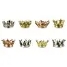 Prime Premium Assorted Galette des Rois Feves King Cakes Charms - Crowned with success - Pack of 100