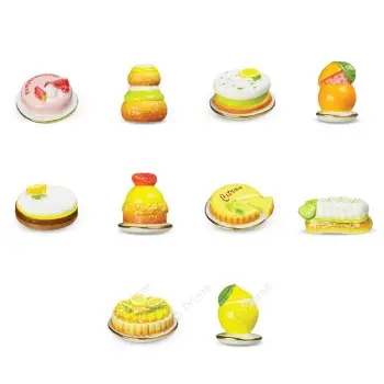 Prime Premium Assorted Galette des Rois Feves King Cakes Charms - The Ziste, the Zeste and the Gesture - Pack of 100