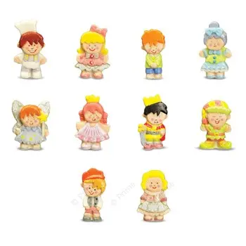 Prime Premium Assorted Galette des Rois Feves King Cakes Charms - Lace and Embroidery - Pack of 100