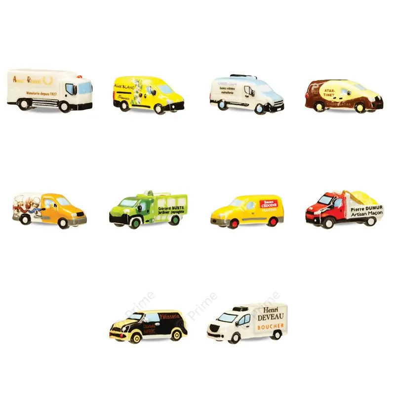 Prime Premium Assorted Galette des Rois Feves King Cakes Charms - Craftsman, a whole profession - Pack of 100