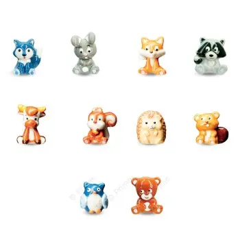 Prime Premium Assorted Galette des Rois Feves King Cakes Charms - Aminos - Pack of 100